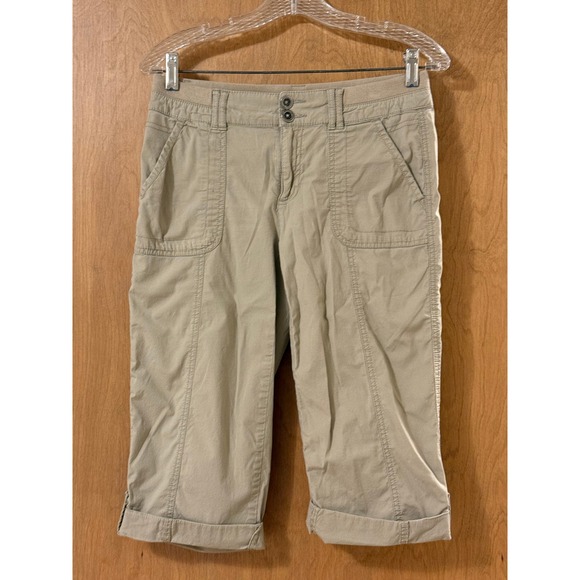 Alpine Design Pants - Alpine Design Khaki Capri Pants Womens Size 2 Tan Utility Hiking Crop Trousers